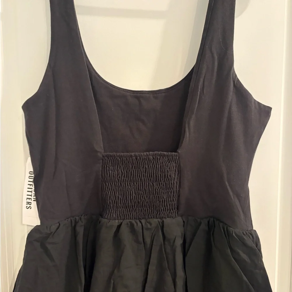 Urban Outfitters Cotton Black Fit and Flare Mini Dress - Picture 6 of 10